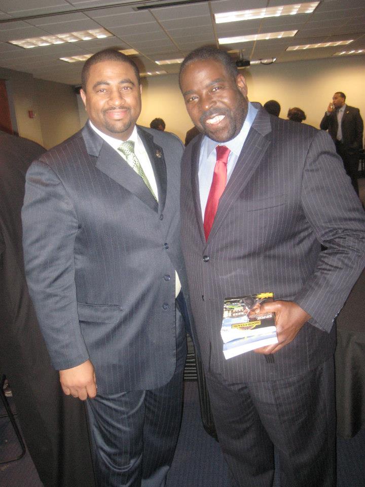 Omarra Byrd and Les
              Brown